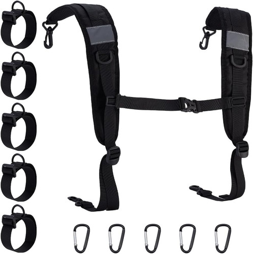 Verstellbare rucksackgurte mit - verstellbare,
